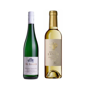 【火锅/辣菜】375ML小瓶套装：露森卫恩日晷园雷司令珍藏白375ml 和 美诗丽致苏玳优选甜白375ml