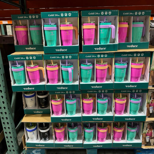 Reduce宽口带手柄吸管水杯，美国🇺🇸直邮特价240元🉐一套710ml*2只装 商品图7