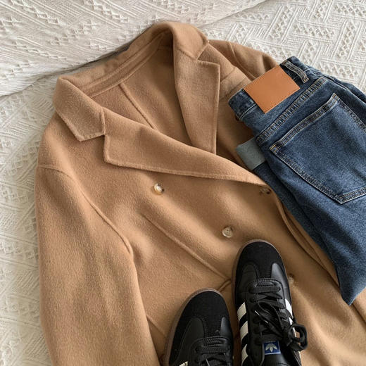 【特价清仓】MEDUSA TINAR 100%澳州羊毛大衣 ，100%羊毛，3款可选，短长外套，优雅高级【下单3天发货】 商品图2