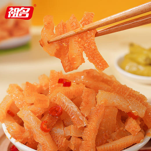 祖名脆爽魔芋酸辣味火锅魔芋爽零食追剧小吃休闲食品辣爽180g 商品图1