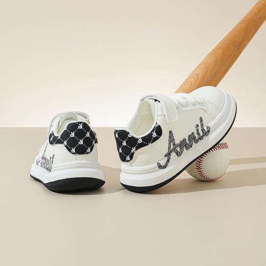 ANNIL/安奈儿童鞋韩系男女童新款时尚软底板鞋HM5304579 商品图1