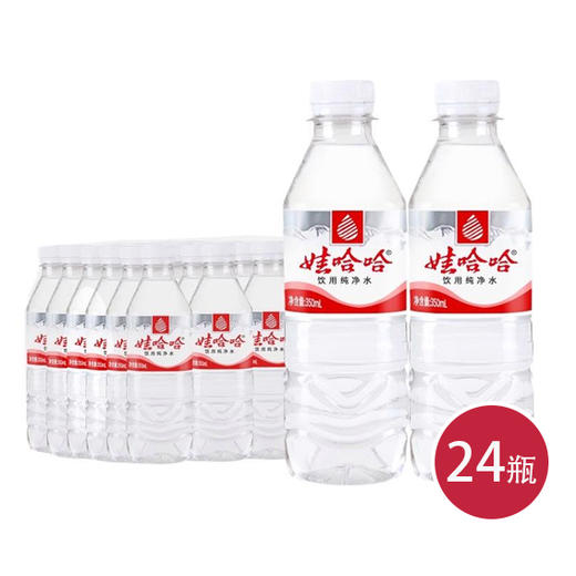 娃哈哈纯净水350ml*24瓶(6902083880675) 商品图0