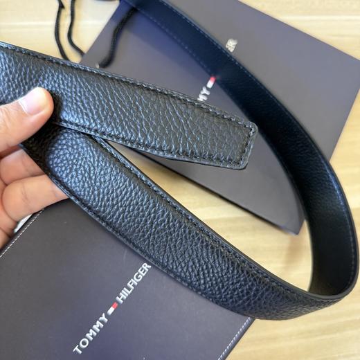 汤M自动扣荔枝纹牛皮皮带 商品图10