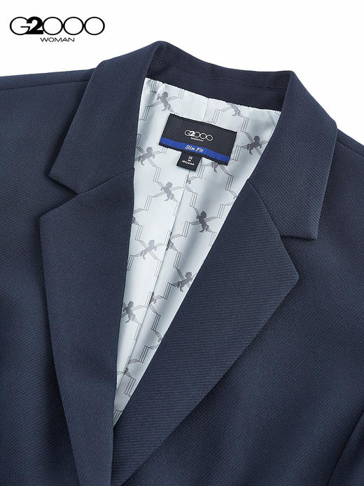 G2000【配送胸针/舒适弹性/商场新款】女装FW25商务通勤修身西服56212133 商品图2
