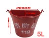 【HDXK】无品牌:5L消防半桶 商品缩略图0