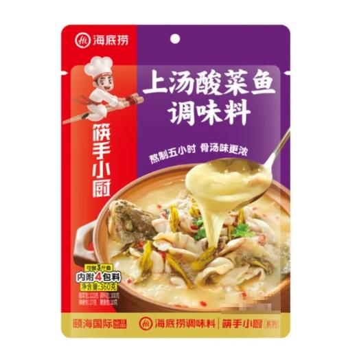 【超市】海底捞上汤酸菜鱼调味料360g 商品图0
