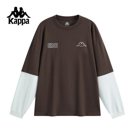 Kappa 25年秋季新款 纯棉刺绣套头衫 男女款K0F72TC03 商品图0