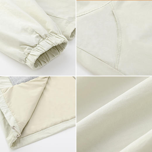 女装针织撞色帽假两件外套-526J5232012 商品图2