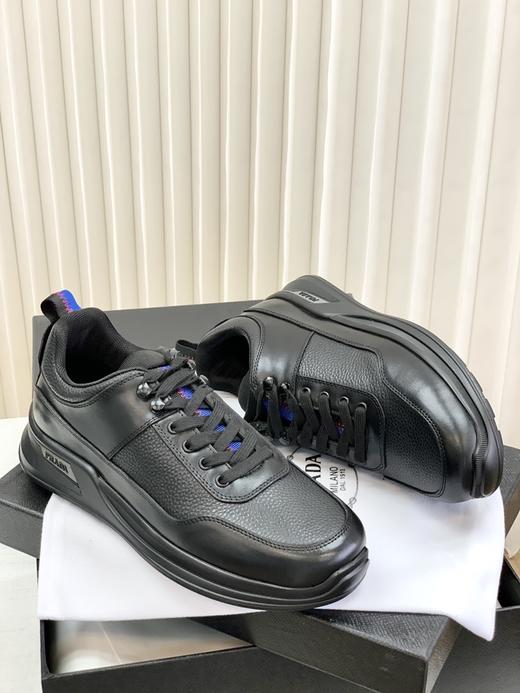 P**rada 男士商务撞色休闲运动鞋 商品图5