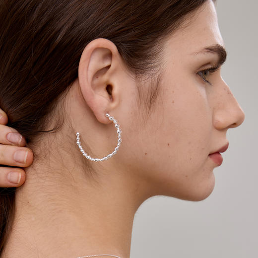 ARSIS｜流光系列 泡泡波浪耳圈 商品图6