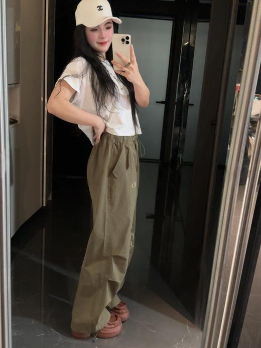 情侣款 香家工装阔腿裤 商品图2