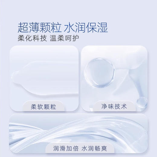 名流避孕套MO安全套套G点大颗粒型52mm玻尿酸中号男女用成人用品 商品图2