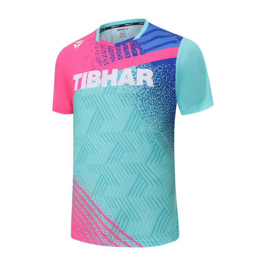 Tibhar挺拔乒乓球服男女短袖球衣比赛服璀璨4.0速干透气运动短袖02613 商品图5