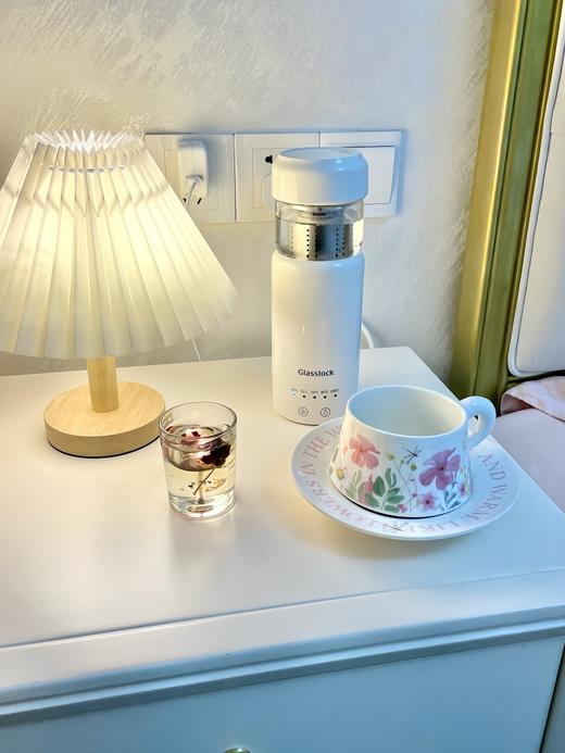 Glasslock盖朗电热水杯便携式烧水壶小型加热保温杯旅行烧水杯【国庆出行专场】 商品图2