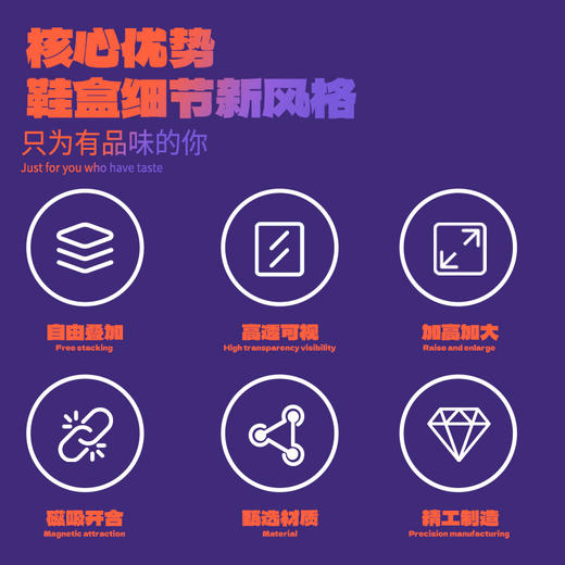 泰兰尼斯鞋品收纳盒礼盒加厚可视化大容量限定稳跑礼盒鞋盒 20250301 商品图1