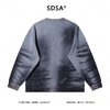 SDSA男士秋冬新款痞帅男装潮牌做旧扎染圆领卫衣痞帅设计感上衣 商品缩略图5
