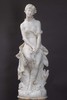 【已售】独角鹿西洋古董法国雕塑家Hippolyte Moreau签名创作女性人物主题卡拉拉大理石雕塑作品《梦》 商品缩略图0
