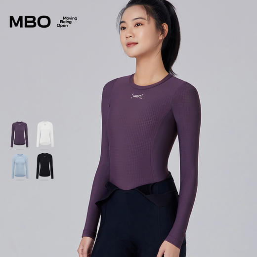 MBO Quick-Dry 女子 秋冬 吸湿速干抗菌多功能长袖打底衫 B150  (经销商专拍链接，非经销商拍单不发货) 商品图3
