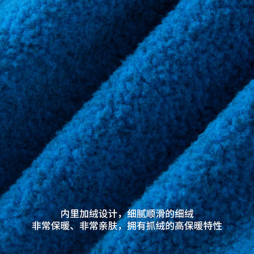 经典男女压胶口袋拉链针织抓绒帽户外保暖21PJ31 商品图2