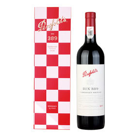 奔富 389 干红葡萄酒 NIGO 格子 750ML 单瓶装