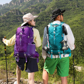 【户外旅行登山包】40L大容量徒步运动包 悬浮背负可拆卸双肩背包fxq
