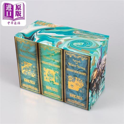 【中商原版】【德文版】海贼王套盒 水之七岛篇 33-45卷 One Piece Sammelschuber 4  Water Seven 德文原版 Eiichiro Oda 商品图7