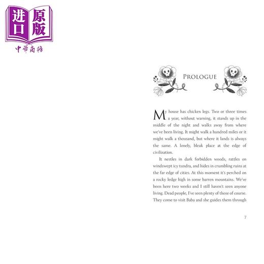 【中商原版】水石奖 鸡脚怪屋 Sophie Anderson The House with Chicken Legs 英文原版 儿童文学小说 奇幻冒险故事 小初文学 商品图1