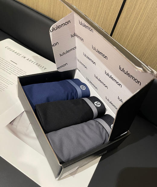 lu男士纯棉内裤3条礼盒908 商品图1