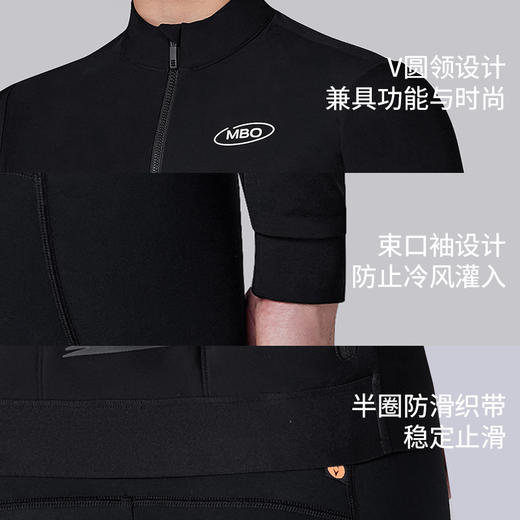 MBO CARVICO®男子秋冬美拉德抓绒骑行服 抗菌 美拉德 C160 (经销商专拍链接，非经销商拍单不发货) 商品图5