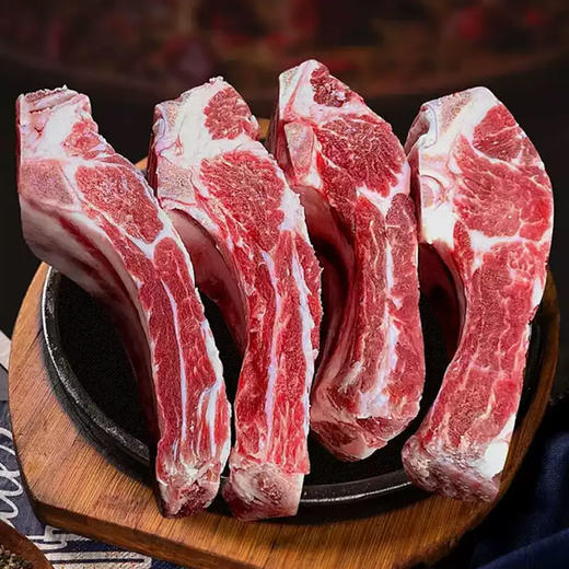 西门塔尔牛肋排 1KG*2 商品图3