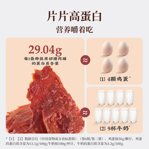 太丰特级原切猪肉脯零食网红解馋猪肉干小吃袋装80g 商品图4