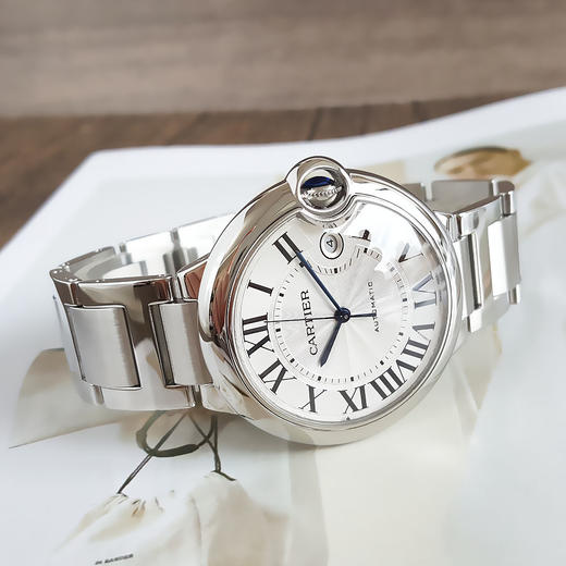 【95新】CARTIER 卡地亚蓝气球系列WSBB0049自动机械机芯42MM（男款）030925TJ17  商品图5