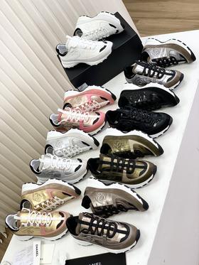 小香 时尚复古撞色休闲运动鞋