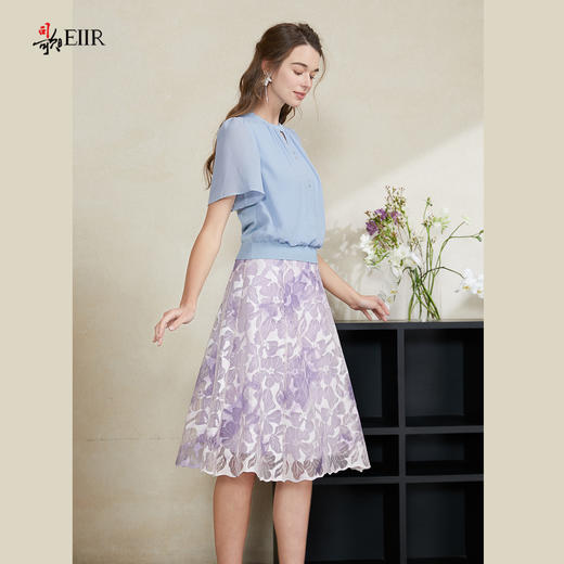 司歌绣花优雅精致伞裙半裙C911037X 商品图4