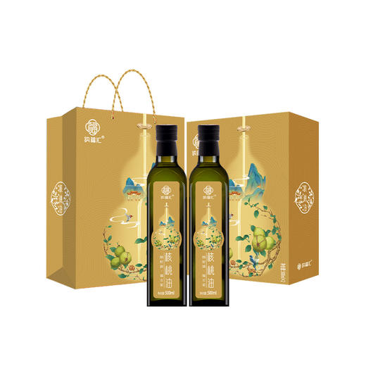 纳福汇核桃油礼盒500ml*2 商品图4