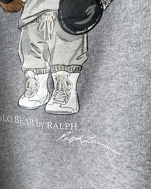 单品包邮现货 THS-限时 RL马球家 女士运动小熊印花刺绣连帽卫衣 BI505 商品图8