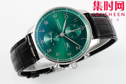 IWC万国 新款AZ葡萄牙计时系列腕表 葡计透底 新款背透葡计 绿海王 男士腕表 商品图3