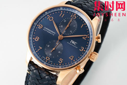 IWC万国 新款AZ葡萄牙计时系列腕表 葡计透底 新款背透葡计 编织带 男士腕表 商品图2