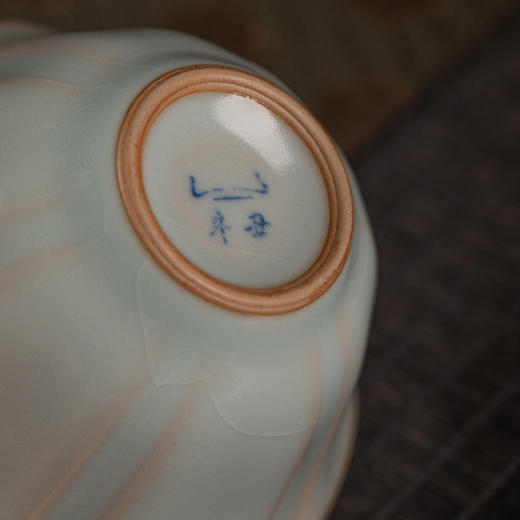 问鼎汝瓷/鼎峰系列/天青辛丑/银杏杯（大) 商品图1