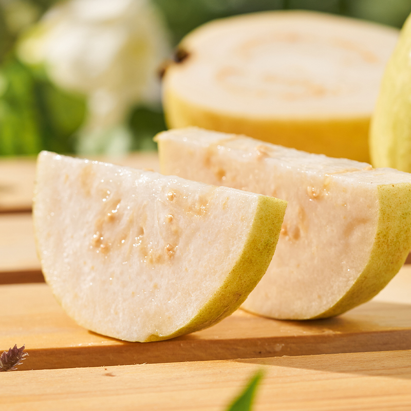 【福建 多芭胺·奶油芭乐】Chapter.01 低脂低卡低糖高纤 软糯香甜，比起苹果，芭乐所含的脂肪少38%