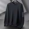 【DDP】大依优型大码男装新款圆领卫衣男士潮胖加肥加大码时尚休闲圆领长袖T恤打底衫 商品缩略图1