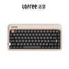 洛斐（Lofree）新圆点机械键盘无线蓝牙三模1970S系列复古键盘 奶昔/橄榄 商品缩略图0