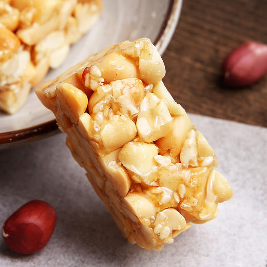 胖东来同款黄老五木糖醇非遗花生酥65gx8袋装 商品图4