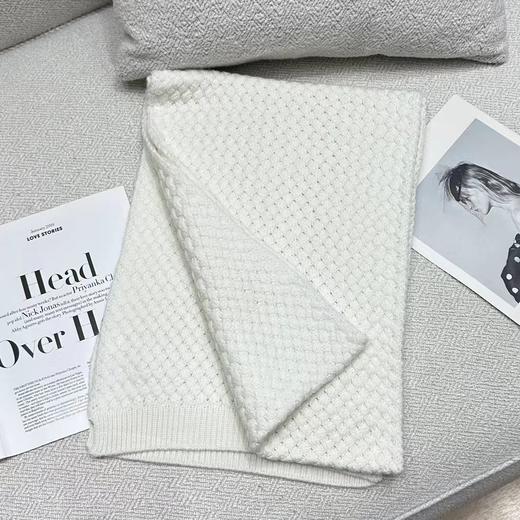 TY414-Chanel 香奈儿 25A高级手工坊系列新款冬季搭配神器羊绒围巾（PG*MM）9.10直播款 商品图12