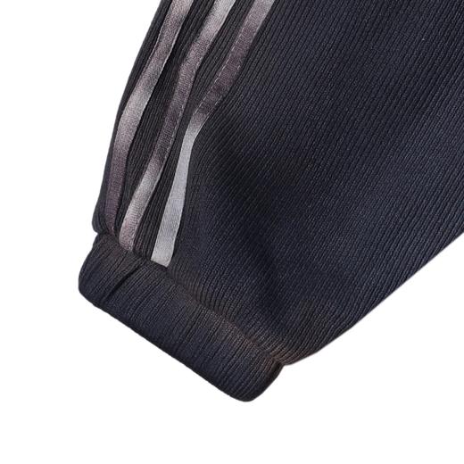 38292SDSA男士秋冬新款痞帅男装潮牌肌理感三条杠立领拉链卫衣外套百搭 商品图4