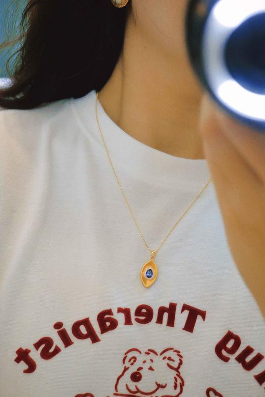 1.06克拉刻面蓝宝石吊坠 商品图8