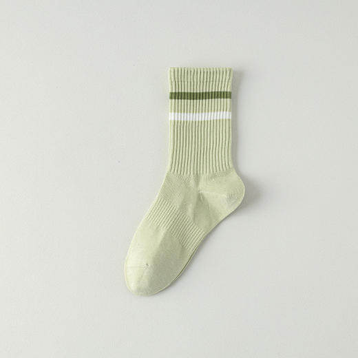 【YW】无忧购25元5双，39元10双多巴胺学院风袜子中筒袜吸汗防臭运动袜（截单后3-5天发货) 商品图9