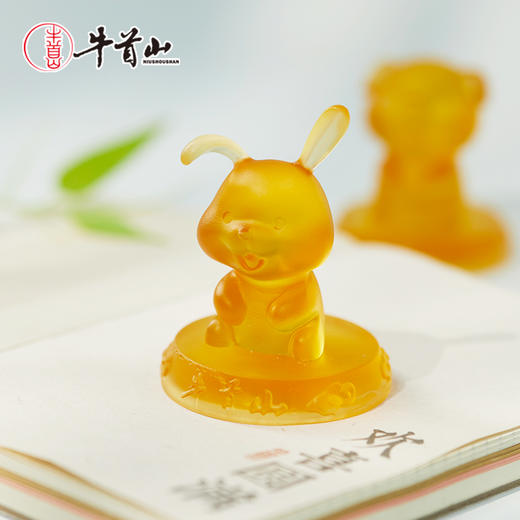 牛首山文创琉璃十二生肖印章摆件礼盒南京旅游纪念品送朋友礼物 商品图2