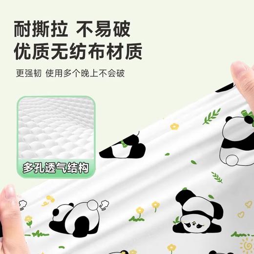 【360°包裹枕头！1秒搞定】柔懦亲肤，出差旅行便携式一次性枕套旅行出差防脏卫生枕头套酒店火车卧铺自带枕头巾。rb 商品图3