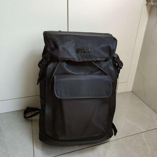 新款原单正品斐乐Fila休闲双肩背包抽绳包 多口袋电脑背包  大容量出行包 出差旅行包 商品图2